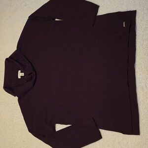 Calvin Klein Deep Purple Cowl Neck Sweater